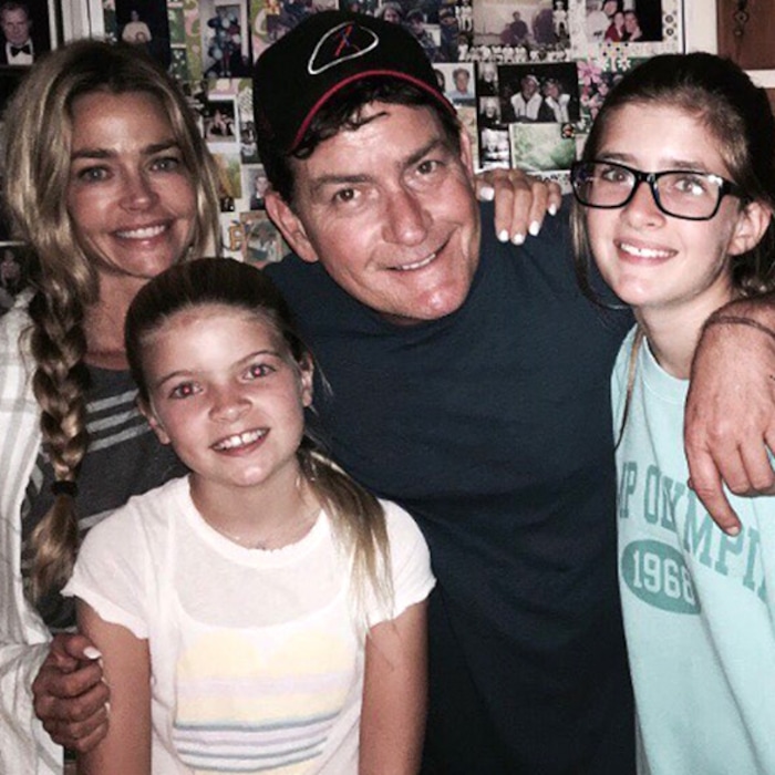Denise Richards Opens Up About Co Parenting With Charlie Sheen E News